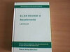 Buchcover Elektronik II. Bauelemente und Grundschaltungen der Mikroelektronik