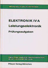 Buchcover Elektronik IV A. Leistungselektronik