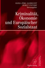 Buchcover Kriminalität, Ökonomie und Europäischer Sozialstaat