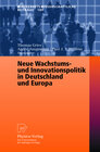 Buchcover Neue Wachstums- und Innovationspolitik in Deutschland und Europa