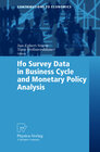 Buchcover Ifo Survey Data in Business Cycle and Monetary Policy Analysis