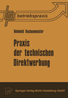 Buchcover Praxis der technischen Direktwerbung
