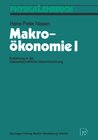 Buchcover Makroökonomie I