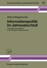 Buchcover Informationspolitik im Jahresabschluß