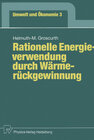 Buchcover Rationelle Energieverwendung durch Wärmerückgewinnung