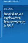 Buchcover Entwicklung von regelbasierten Expertensystemen in APL2