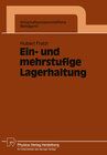 Buchcover Ein- und mehrstufige Lagerhaltung