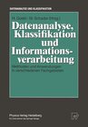 Buchcover Datenanalyse, Klassifikation und Informationsverarbeitung