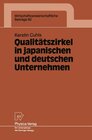 Buchcover Qualitätszirkel in japanischen und deutschen Unternehmen