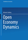 Buchcover Open Economy Dynamics