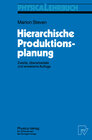Buchcover Hierarchische Produktionsplanung