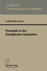 Buchcover Perspektiven der Europäischen Integration
