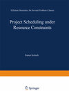 Buchcover Project Scheduling under Resource Constraints