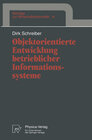 Buchcover Objektorientierte Entwicklung betrieblicher Informationssysteme