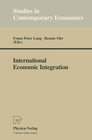 Buchcover International Economic Integration