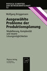 Buchcover Ausgewählte Probleme der Produktionsplanung