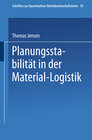 Buchcover Planungsstabilität in der Material-Logistik