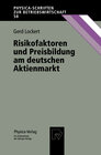 Buchcover Risikofaktoren und Preisbildung am deutschen Aktienmarkt