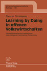 Buchcover Learning by Doing in offenen Volkswirtschaften