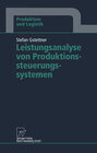 Buchcover Leistungsanalyse von Produktionssteuerungssystemen