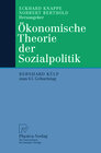 Buchcover Ökonomische Theorie der Sozialpolitik