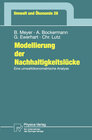 Buchcover Modellierung der Nachhaltigkeitslücke