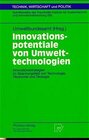 Buchcover Innovationspotentiale von Umwelttechnologien