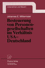 Buchcover Besteuerung von Personengesellschaften im Verhältnis USA — Deutschland