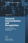 Buchcover Financial Intermediation and Deregulation