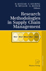 Buchcover Research Methodologies in Supply Chain Management