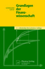 Buchcover Grundlagen der Finanzwissenschaft