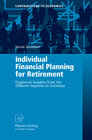 Buchcover Individual Financial Planning for Retirement
