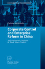 Buchcover Corporate Control and Enterprise Reform in China