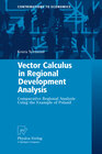 Buchcover Vector Calculus in Regional Development Analysis