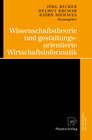 Buchcover Wissenschaftstheorie und gestaltungsorientierte Wirtschaftsinformatik