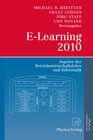 Buchcover E-Learning 2010