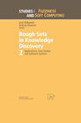 Buchcover Rough Sets in Knowledge Discovery 2