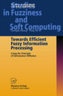 Buchcover Towards Efficient Fuzzy Information Processing