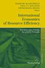 Buchcover International Economics of Resource Efficiency