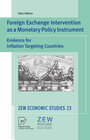 Buchcover Foreign Exchange Intervention as a Monetary Policy Instrument