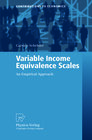 Buchcover Variable Income Equivalence Scales