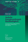 Buchcover Verkehr, Energieverbrauch, Nachhaltigkeit