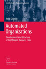 Buchcover Automated Organizations