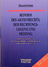 Buchcover Reform des Aktienrechts, der Rechnungslegung und Prüfung