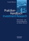 Buchcover Praktiker-Handbuch Investment Research