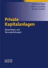 Buchcover Private Kapitalanlagen