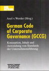 Buchcover German Code of Corporate Governance (GCCG)