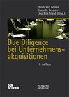 Buchcover Due Diligence bei Unternehmensakquisitionen
