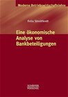 Buchcover Ökonomische Analyse von Bankbeteiligungen