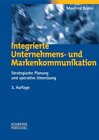 Buchcover Integrierte Unternehmens- und Markenkommunikation